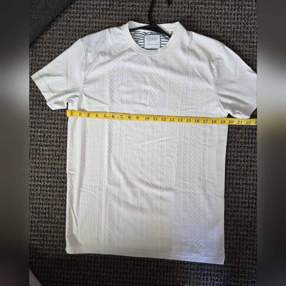 Cactus White Men's Shirt - Picture 4 of 5
